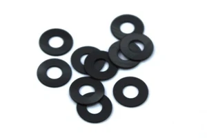 Honda 64509-KE8-701 Retainer Washers Black Nylon Fairing 6-50 Qty 64509-KE8-700 - Imagen 1 de 3