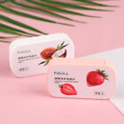 Erdbeer -Kokosnuss -Duftpapier -Reinigungsseifen tragbare Seifenpapiere 