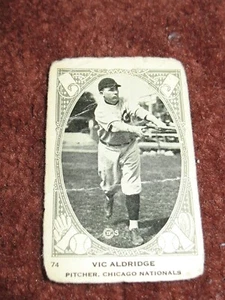 1922 NEILSON'S CHOCOLATE V61-1  #74 VIC ALDRIDGE ~Chicago Cubs - Picture 1 of 2