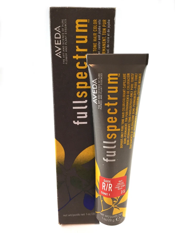 Aveda Full Spectrum Demi Permanent Pure Tone Color 1oz (dark R/r)