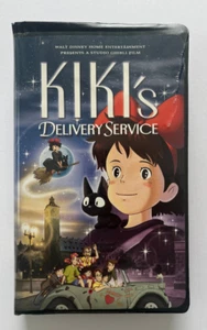 Kiki's Delivery Service Walt Disney Ghibli Studio VHS 1989 Black Clamshell Good - Picture 1 of 10