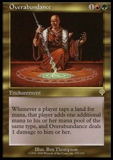 1x Overabundance Light Play, English Invasion MTG Magic