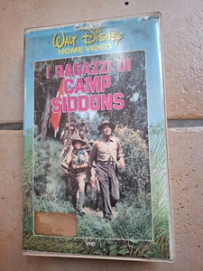 I ragazzi di Camp Siddons Vhs Videocassetta Walt Disney Fred MacMurray Rara - Picture 1 of 11