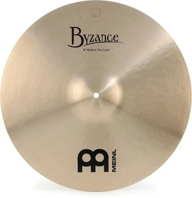 Meinl Cymbals Byzance Traditional Medium Thin Crash Cymbal - 18 inch - Image 1 of 4