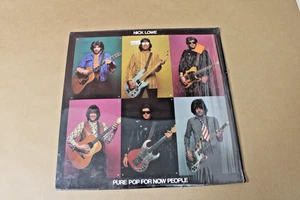 1978 Nick Lowe- Pure Pop for Now People, Debut Promo with Inner Sleeve, Low-fi - Picture 1 of 2