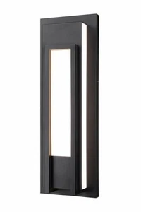 Z-Lite 520B-BK-LED Keaton - 23W 1 LED Outdoor Wall Sconce In Modern Style-24 - Picture 1 of 4