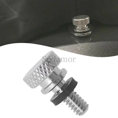 Seat Bolt Rear Fender Quick Release For Harley Electra Glide Softail Cross Bones - Imagem 1 de 4