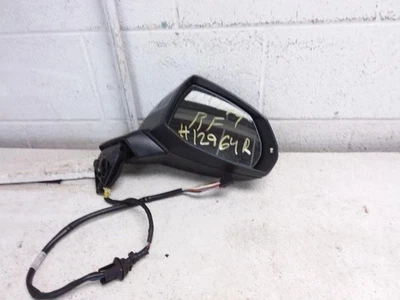 Espejo retrovisor lateral derecho Audi Q7 2018 pasajero base negra tapa gris (9Q/M7)  Foto 1 de 4