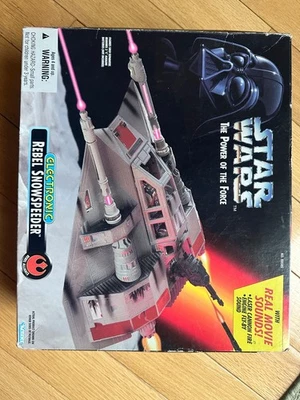 Star Wars Rebel Snowspeeder El Poder de la Fuerza (1995) Hasbro Vintage Kenner Foto 1 de 4
