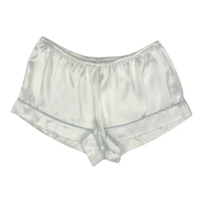 In Bloom by Jonquil White Satin Pull On Shorts Size Medium NWT - Image 1 of 4