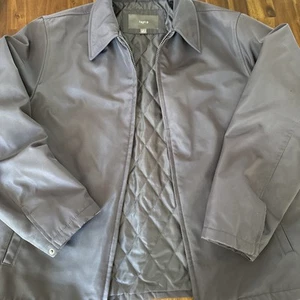 APT 9 Men's Full Zip Insulated Bomber-style Jacket Sz M w/ Pockets Gray - Picture 1 of 4