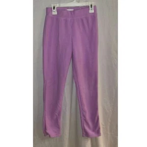  Kids Purple Fleece Pants Size Large 10/12 - Picture 1 of 3