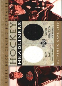 2002-03 (BLACKHAWKS) Upper Deck Classic Portraits Headliners #DZ Daze/Zhamnov