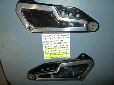  SOPORTES DE CLAVIJA VENTURE ROYALE 1983 - 1985 26H-27442-00-00 / 26H-27443-00-00 Foto 1 de 4