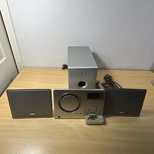 TEAC MC-DX220iDAB Micro hi-fi system AM/FM Radio/CD iPod sound system No Remote - Picture 1 of 19