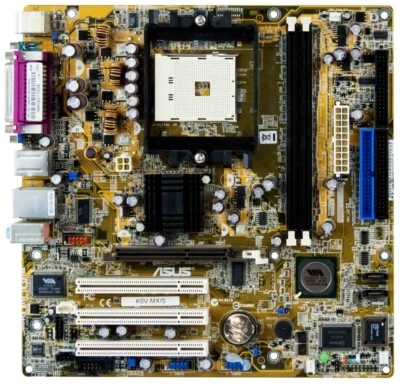 Scheda Madre ASUS K8V-MX/S Presa 754 DDR AGP PCI - Immagine 1 di 2