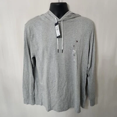Tommy Hilfiger, Sudadera Pullover Clásica Para Hombre Sudadera con Capucha, Gris, M Foto 1 de 4