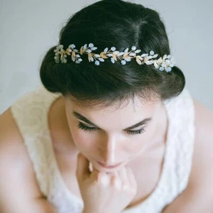 Rhinestone Bridal Headband for Wedding Party Wedding Headpiece for Bride Hair... - Picture 1 of 4