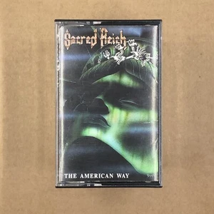 SACRED REICH Cassette Tape 90s Metal Thrash THE AMERICAN WAY METAL BLADE RECORDS - Imagen 1 de 7