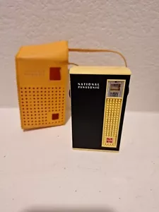National Panasonic Transistor Radio Model R-1031 Pocket Portable Vintage 1960's - Picture 1 of 13