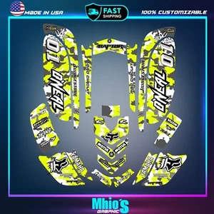YAMAHA RAPTOR 660 660R FULL GRAPHICS DECALS STICKERS KIT ATV - Picture 1 of 3