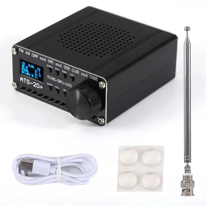 BRANDED Último Nuevo ATS-20+ Plus ATS20 V2 SI4732 Receptor de Radio DSP SDR FM AM UK