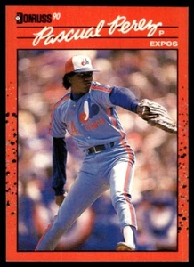 1990 Donruss #342 Pascual Perez Montreal Expos - Picture 1 of 2
