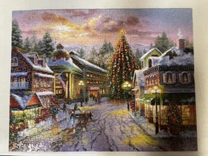 CHRISTMAS EVE Springbok Puzzle 500 pc #01453 Complete Winter Scene - Picture 1 of 10