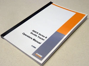 Estuche 580B (580CK B) Transbordador Operadores de Tractores Manual Propietarios Libro de Mantenimiento NUEVO - Imagen 1 de 5