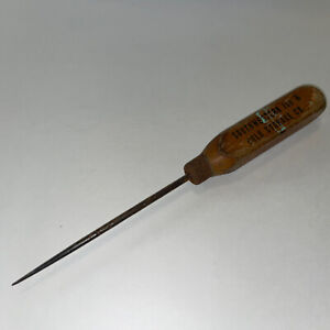 Southwestern Ice &Cold Storage Co Vntg Wooden Advertising Ice Pick 5 digit phone