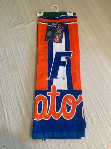 Florida Gators NCAA 30" x 60" Beach Towel McArthur Brand New Cover