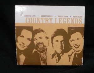 Set/4 CD'sCountry Legends - Loretta Lynn-Kenny Rogers-Johnny Cash-Patsy Cline - Picture 1 of 1