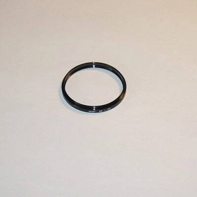 52-49mm STEP-DOWN stepping ring lens filter adapter BLACK METAL JAPAN 52/49 - Image 1 of 2