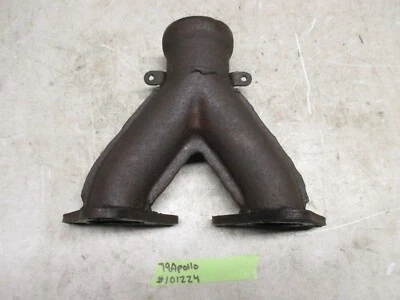 Colector de escape de moto de nieve vintage 79 Polaris Apollo 340 tubo en Y 1260397 Foto 1 de 4