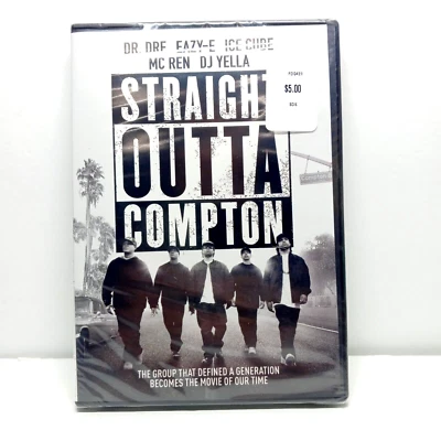 Straight Outta Compton (DVD) Universal Studios 2016 (New Sealed) - Image 1 of 2