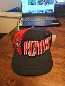 Rare Vintage 1990s Florida Panthers tri power starter snapback hat cap NHL NWT - Picture 1 of 7