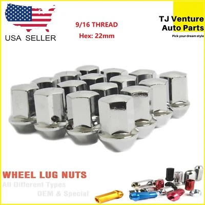 100 tuercas Dodge OEM/ESTILO DE FÁBRICA 9/16 PARA RAM DAKOTA  Foto 1 de 3