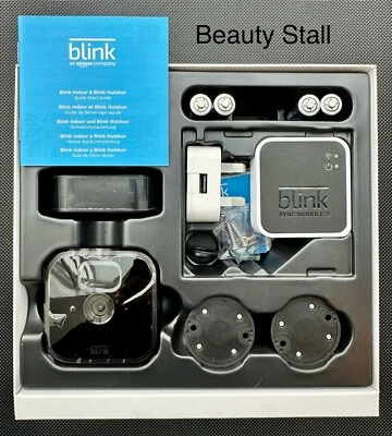 Blink Outdoor Smart Home Security 2 Camera Set with Sync Module 2, 1080P HD CCTV - Image 1 of 4
