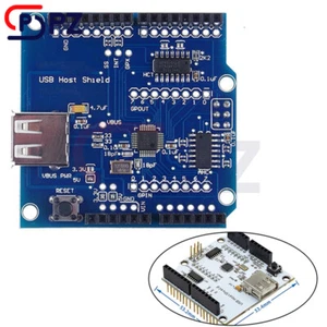 USB Host Shield Support for UNO MEGA Arduino Compatible for google Android ADK - Picture 1 of 11