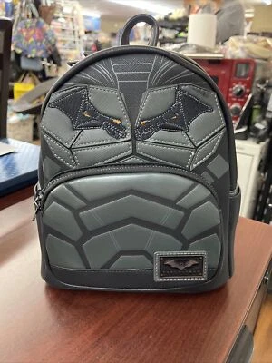 Bolso de Hombro Cartera Loungefly DC The Batman Cosplay Mujer Doble Correa  Foto 1 de 4