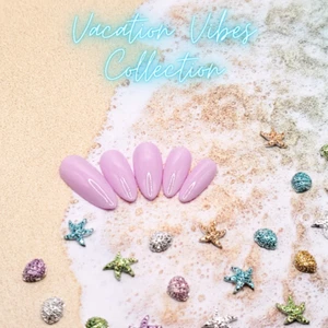 #426 Lavender Purple Press On Nails | Handmade | Hard Gel Glue On Nails - Bild 1 von 9
