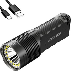 NITECORE TM20K 20,000 Lumen Rechargeable Flashlight
