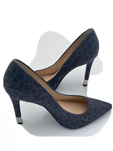 Blue Grey 9M Pointy Toe CARRIE Stilettos Heels PUMP GUESS - Picture 1 of 10