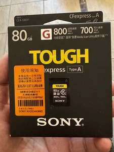 Sony CFexpress Type A 80GB Memory Card - Picture 1 of 2