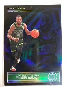 Kemba Walker Celtics 2020-21 Panini Illusions Sapphire #5 - Imagen 1 de 3