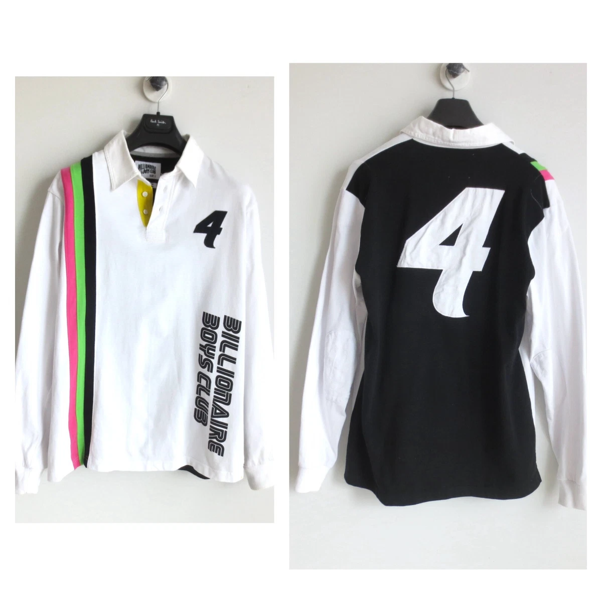 BBC BILLIONAINE BOYS CLUB ラガーシャツ 長袖 ポロ BBC BILLIONAINE BOYS CLUB ラガーシャツ 長袖 ポロ BBC BILLIONAINE