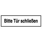 No Brand 090-2345-088 Sign"Bitte Türschließen"
