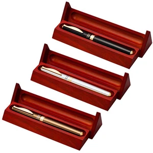 KYOCERA Ceramic Ballpoint Pen 0.5mm with Wooden Case KCB-30W MADE IN JAPAN - Picture 1 of 17