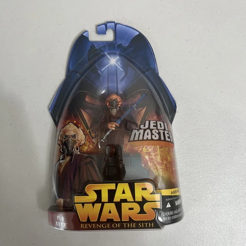 🍕🍕Star Wars Revenge of The Sith Plo Koon 3.75" Figure Hasbro🍕🍕 Cover