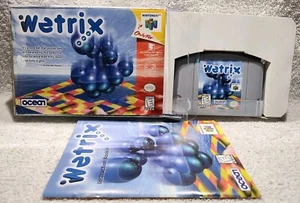 Wetrix - (N64, 1998) *CIB* VGC* Cleaned & Tested* VINTAGE* FREE SHIPPING!!! - Picture 1 of 24